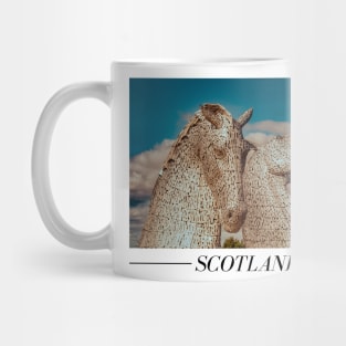 Kelpies, Scotland | Unique Beautiful Travelling Home Decor | Phone Cases Stickers Wall Prints | Scottish Travel Photographer  | ZOE DARGUE PHOTOGRAPHY | Glasgow Travel Photographer Mug